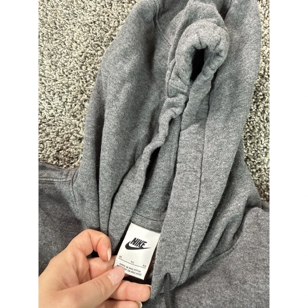 Nike Sportswear Men's Club Fleece Pullover Hoodie Size XL Gray